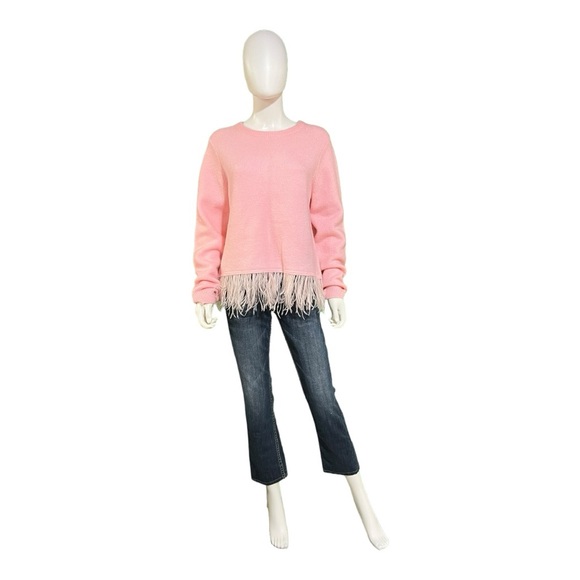 English Factory Pink Sweater, L - Picture 5 of 15